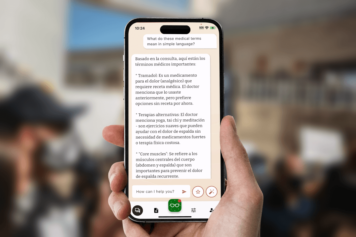 Hedy proporciona apoyo multilingüe a pacientes durante citas médicas