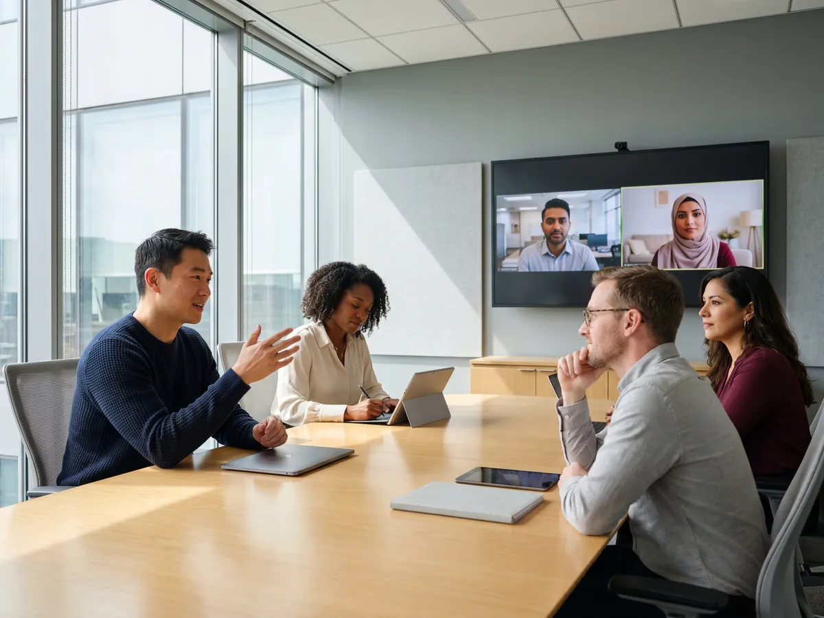 International team collaboration